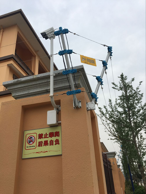 別墅安全電子圍欄美觀阻擋與報(bào)警一體