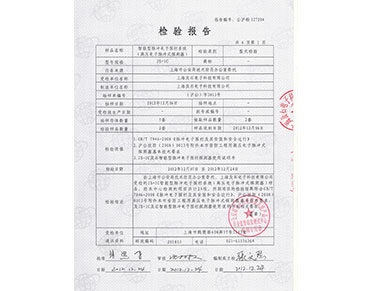 檢驗報告1